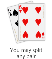 You may split any pair